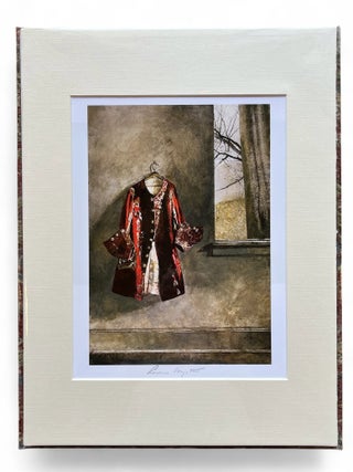 Andrew Wyeth SIGNED Watercolor Print - "Curtain Call&quot. Andrew Wyeth, Signed.