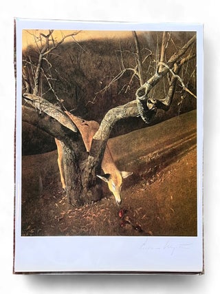 Andrew Wyeth SIGNED Watercolor Print - "Jack Light&quot. Andrew Wyeth, Signed.
