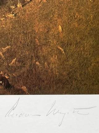 Andrew Wyeth SIGNED Watercolor Print - "Jack Light"