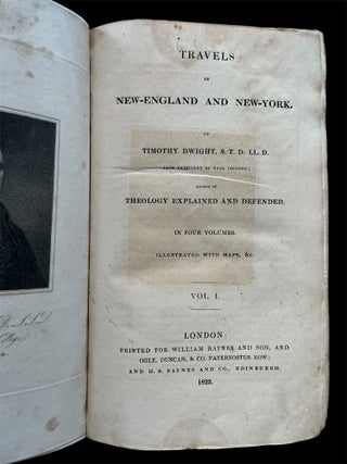 Travels in New-England and New-York