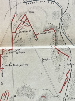 Notes on the Rebel Invasion of Maryland and Pennsylvania and the Battle of Gettysburg, July 1st, M. Jacobs.