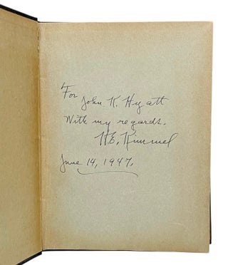 Item #19319 Statement by Rear Admiral Husband E. Kimmel, U.S. Navy (Ret.) Before the Joint...