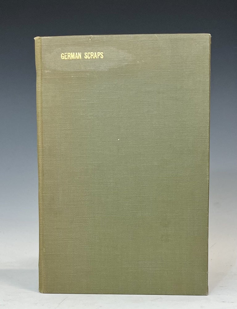 Item #19323 Scraps of Paper: German Proclamations in Belgium & France