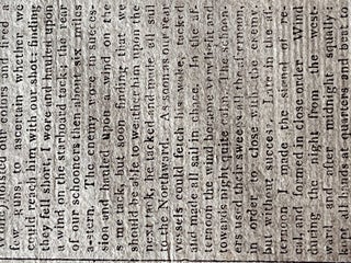 1813 War of 1812 newspaper - British Army Invades Queen Anne's County at Queenstown, Maryland - The Battle of Slippery Hill