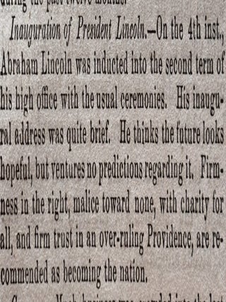 4 1865 Civil War newspapers CONGRESS PASSES 13TH AMENDMENT to US CONSTITUTION Slavery Ends