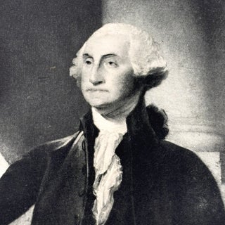 Item #19395 1901 George Washington Photogravure Print , after Gilbert Stuart