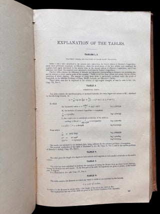 1887 Edition of The American Practical Navigator: Being an Epitome of Navigation and Nautical Astronomy
