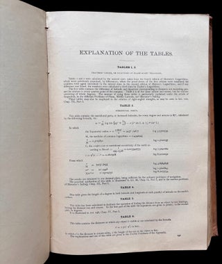 1887 Edition of The American Practical Navigator: Being an Epitome of Navigation and Nautical Astronomy
