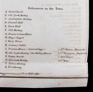 A Plan of the Town of Boston, with the Intrenchments &c. of His Majestys Forces in 1775 from the Observations of Lieut. Page of His Majesty's Corps of Engineers; and from the Plans of other Gentlemen . . .