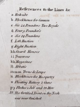 A Plan of the Town of Boston, with the Intrenchments &c. of His Majestys Forces in 1775 from the Observations of Lieut. Page of His Majesty's Corps of Engineers; and from the Plans of other Gentlemen . . .