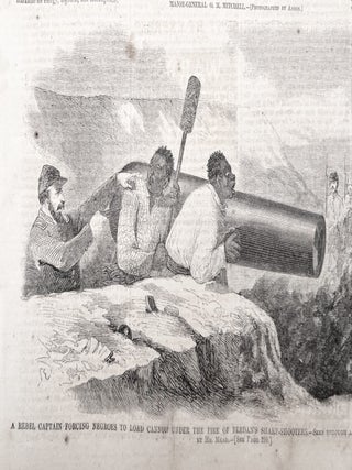 Union Army Captures New Orleans, Louisiana - 1862 Civil War Newspaper, with Front-Page Engraving...