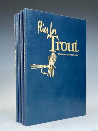 Flies For Trout; Atlantic Salmon; Steelhead; Saltwater; Bass & Panfish (Rare 5-Volume. Farrow Allen, Dick Stewart.
