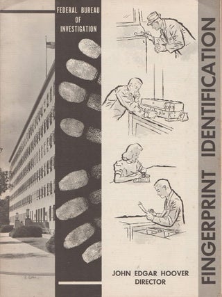 Item #6543 Fingerprint Identification. J. Edgar Hoover