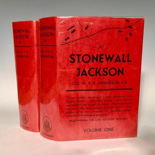 Item #7825 Stonewall Jackson and the American Civil War. 2 Volume set. G F. R. Henderson