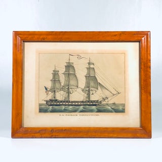 Item #900002 U.S. Frigate Constitution. Nautical Prints