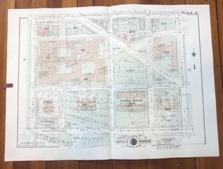Item #900013 Baist's 1965 Real Estate Survey Map of Foggy Bottom Neighborhood, Northwest...