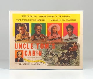Item #900066 Uncle Tom's Cabin. Original 1958 Theatre Lobby Card