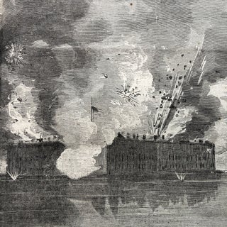 Confederates Bomb Fort Sumter at Charleston, South Carolina