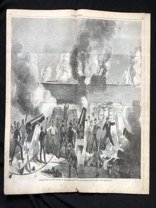 Confederates Bomb Fort Sumter at Charleston, South Carolina