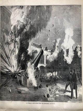 Confederates Bomb Fort Sumter at Charleston, South Carolina