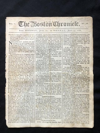 1768 newspaper MARYLAND GOVERNOR HORATIO SHARPE LETTERS Md Indians to Join Iroquois Confederacy