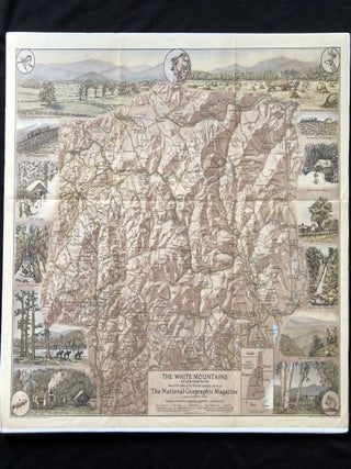 Item #900300 1938 Pictorial Map of the White Mountains